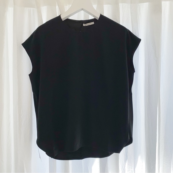 M.M.Lafleur Didion 3.0 black crepe top - Picture 4 of 12